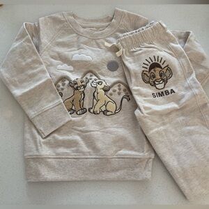 Monica + Andy - Lion King Toddler Outfit 3T NWT - Organic***